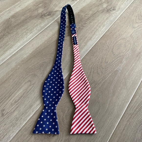 Saddlebred Patriotic Adjustable Bow Tie Stars & Stripes - Picture 1 of 6